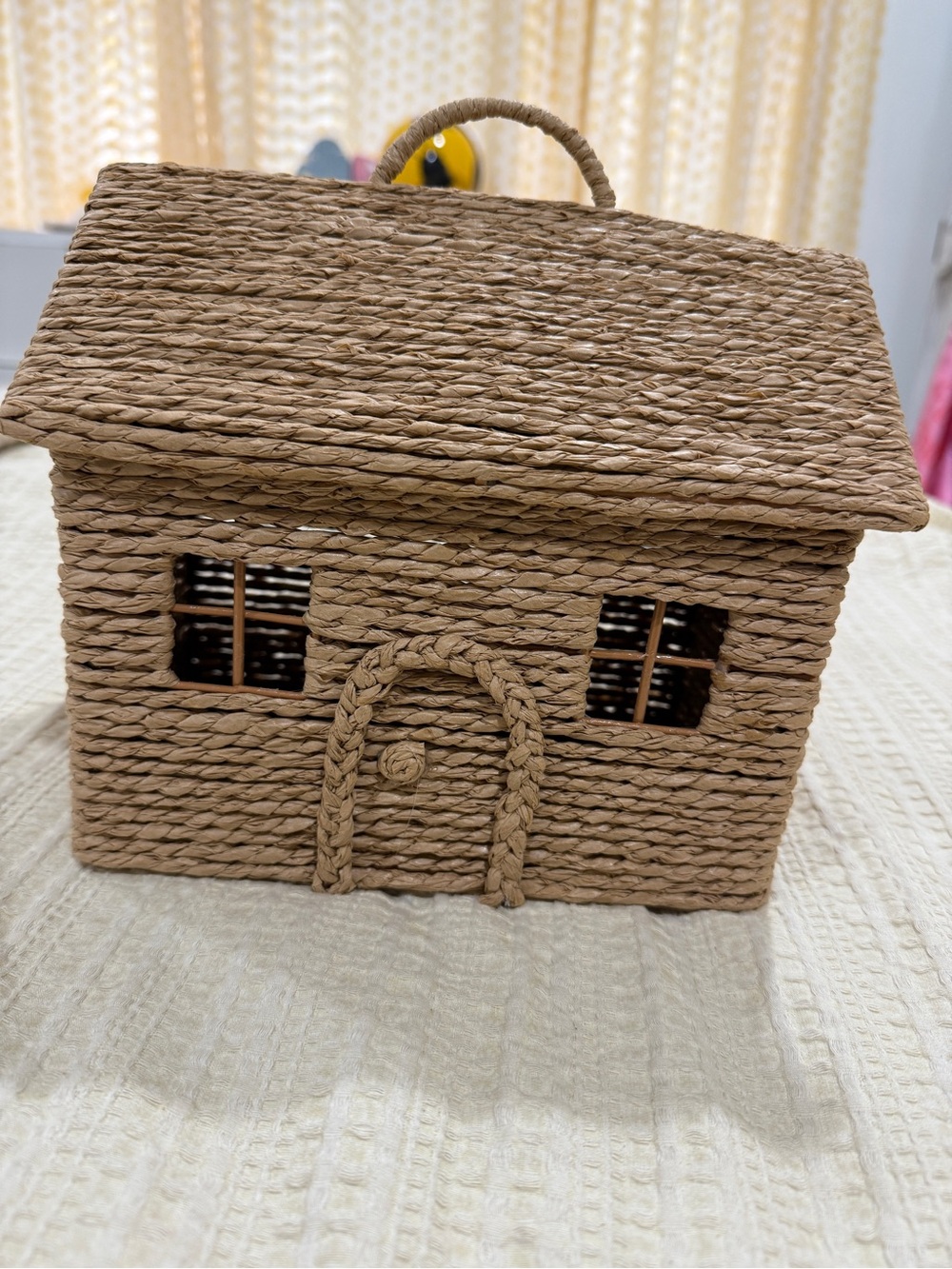 brand new target bullseyes playground woven house storage